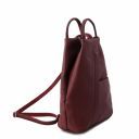 Shanghai Soft Leather Backpack Bordeaux TL141881