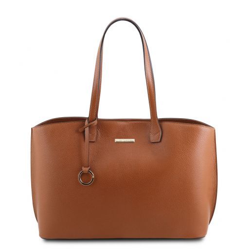 TL Bag Leather Shopping bag Коньяк TL141828