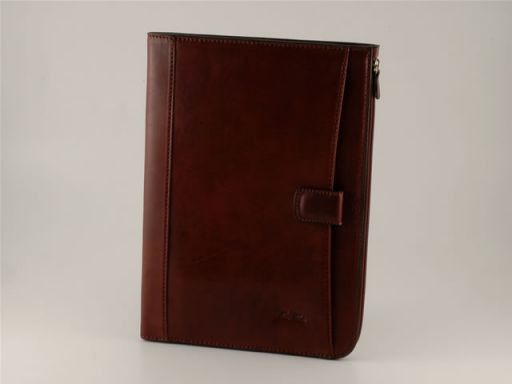 Riccardo Exclusive Leather Portfolio Dark Brown FC140234