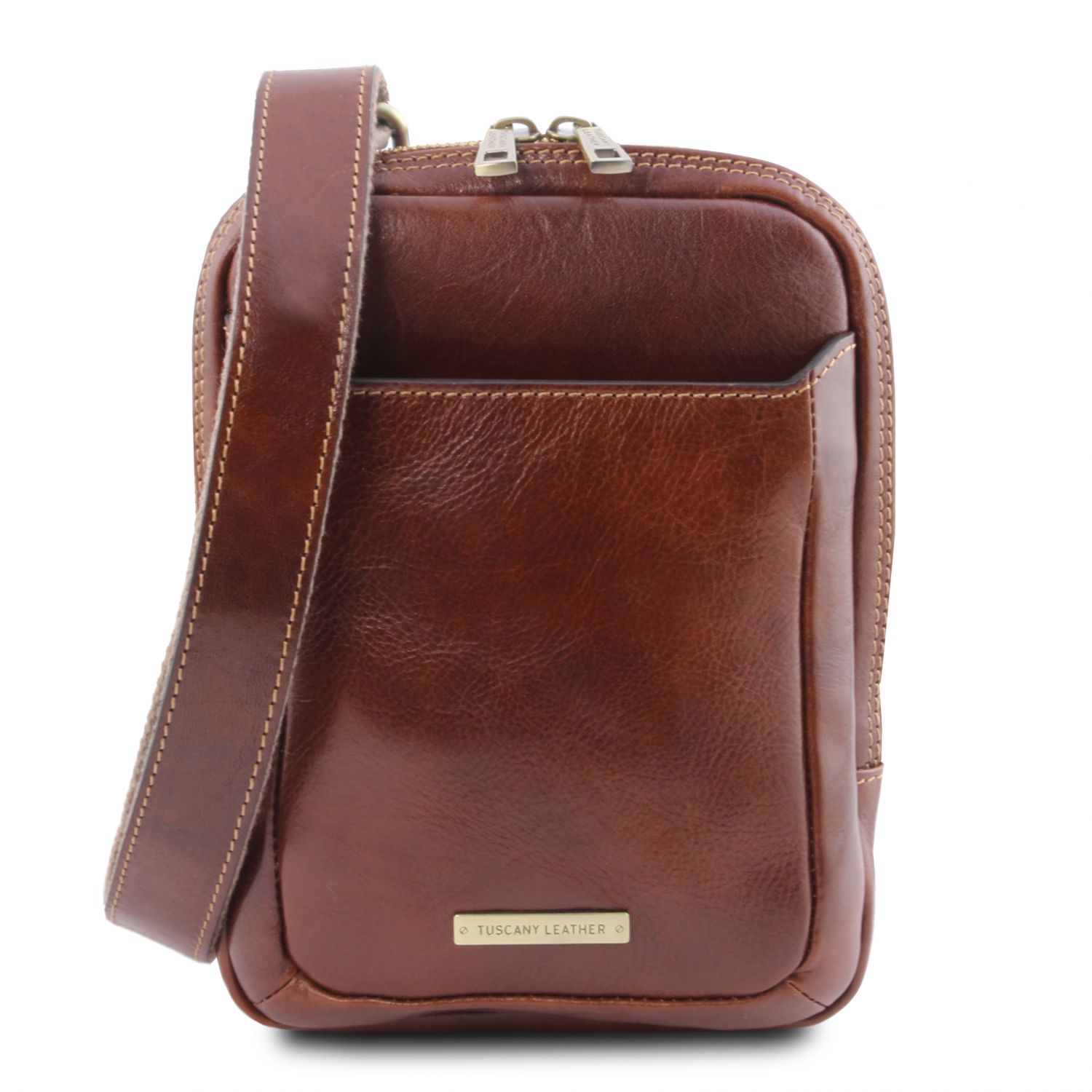 Marco leather small bag Louis Vuitton Brown in Leather - 35008214