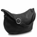 Yvette Soft Leather Hobo bag Black TL140900