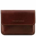Exclusive Leather Business Cards Holder Brown TL141378