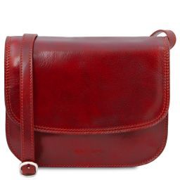 Greta Женская кожаная сумка Красный TL141958