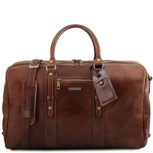 soft leather travel bags