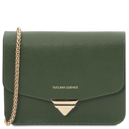 forest green clutch