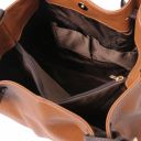 TL KeyLuck Soft leather shopping bag Cognac TL141940