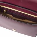 Nausica Leather Shoulder bag Bordeaux TL141598