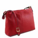 TL Bag Soft Leather Shoulder bag Lipstick Red TL141720