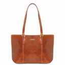 Annalisa Leather Shopping bag With two Handles Мед TL141710