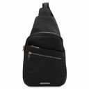 Albert Soft Leather Crossover bag Black TL142022