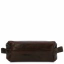 Owen Leather Toiletry bag Dark Brown TL142025