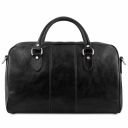 Lisbona Travel Leather Duffle bag - Small Size Black TL141658