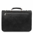 Ancona Leather Messenger bag Black TL142073