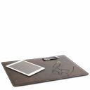 Premium Office Set Leather Desk Pad, Mouse pad and Valet Tray Темно-коричневый TL142088