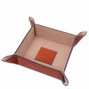 Premium Office Set Leather Desk Pad, Mouse pad and Valet Tray Honey TL142088