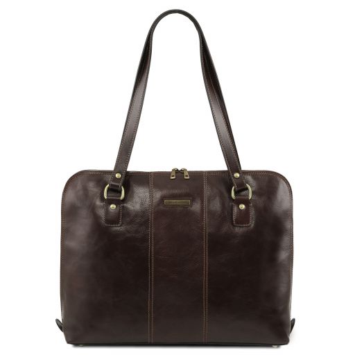 Ravenna Exclusive Lady Business bag Dark Brown TL141795