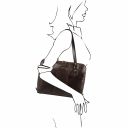 Ravenna Женская деловая сумка Темно-коричневый TL141795