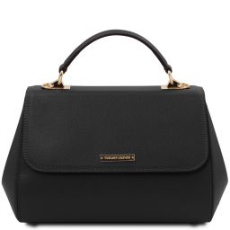 TL Bag Leather handbag - Large size Black TL142077
