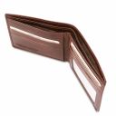 Exclusive 2 Fold Leather Wallet for men Brown TL142056