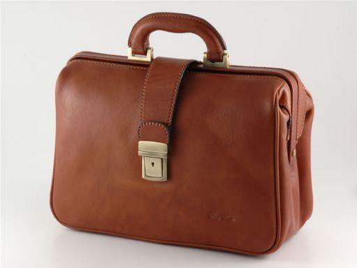 Botticelli Leather Doctor Case Brown TL140327