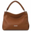 TL Bag Soft Leather Shoulder bag Cognac TL142087