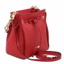 TL Bag Soft Leather Bucket bag Lipstick Red TL142134