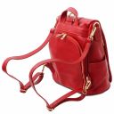 TL Bag Mochila en Piel Suave Rojo Lipstick TL142138