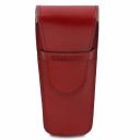 Exclusive Leather 2 Slots Pen/watch Holder Red TL142130