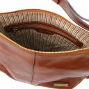 Sabrina Leather Hobo bag Honey TL40274