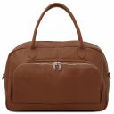 TL Voyager Travel Soft Leather Duffle bag Cognac TL142148