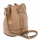 TL Bag Leather Bucket bag Champagne TL142146