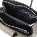 Procida Leather Handbag and 3 Fold Leather Wallet With Coin Pocket Black TL142151