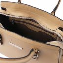 TL Bag Leather Handbag Champagne TL142147