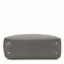 TL Bag Soft Quilted Leather Handbag Grey TL142124