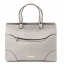 TL Bag Leather Handbag Light grey TL142079