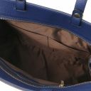 TL Bag Handtasche aus Leder Dunkelblau TL142079