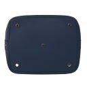 Vittoria Borsa Secchiello in Pelle Blu scuro TL141531