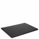 Premium Office Set Leather Desk pad With Inner Compartment, Mouse pad and Valet Tray Black TL142162
