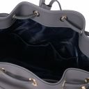 Vittoria Leather Bucket bag Серый TL141531