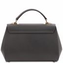 TL Bag Leather Handbag - Large Size Grey TL142077