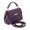 TL Bag Sac à Main en Cuir - Petit Modèle Violet TL142076