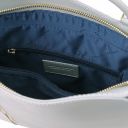 Patty Borsa Donna Convertibile a Zaino in Pelle Saffiano Grigio chiaro TL141455