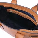 Catherine Leather handbag Cognac TL141933