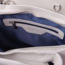 Tulipan Ledertasche Hell Grau TL141727