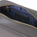 TL Bag Leather shoulder bag Grey TL142192