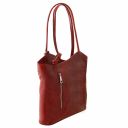 Patty Leather Convertible bag Red TL141497