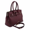 TL Bag Sac à Main en Cuir Bordeaux TL142174