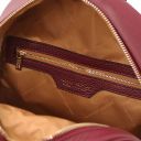 TL Bag Lederrucksack aus Weichem Leder Bordeaux TL142178