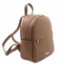 TL Bag Soft Leather Backpack Taupe TL142178