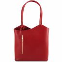 Patty Saffiano Leather Convertible bag Красный TL141455
